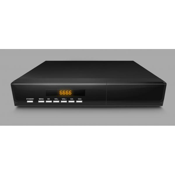 Quality DTV Converter Box DVB-T SD TV Decoder SDTV MPEG-2 H.264 Decoding 220V 50Hz for sale