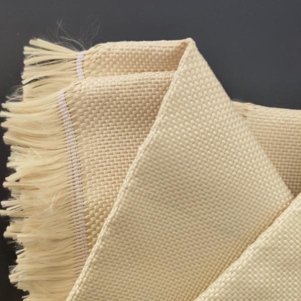 Quality Kevlar Aramid Woven Fabric , 3000D Cut Resistant High Temp Resistant Fabric for sale