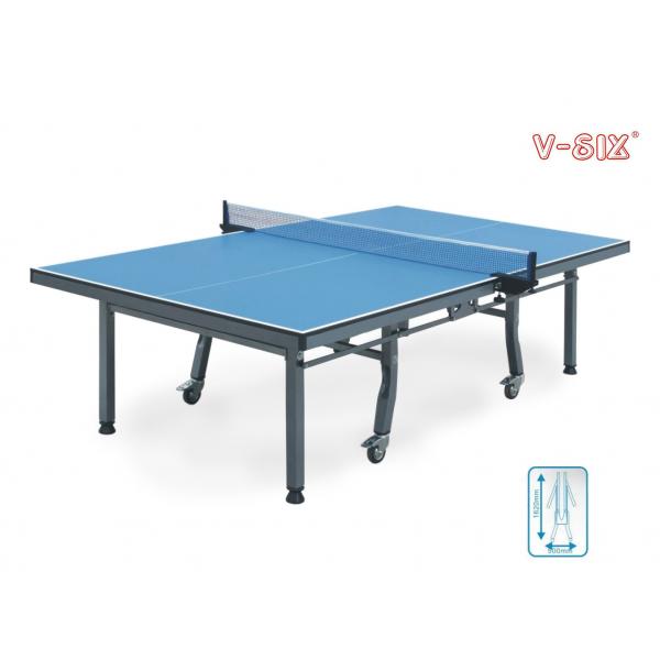 Quality V-SIX Foldable Table Tennis Table Easy Install With Lock Guard System Europe / USA Standard for sale