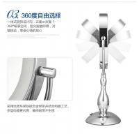 China Makeup Light Up Magnifying Vanity Mirror Use Both Battery And Adapter factory