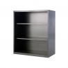 China Modern Office Furniture Steel Storage Cupboard Open Shelf Cabinet factory