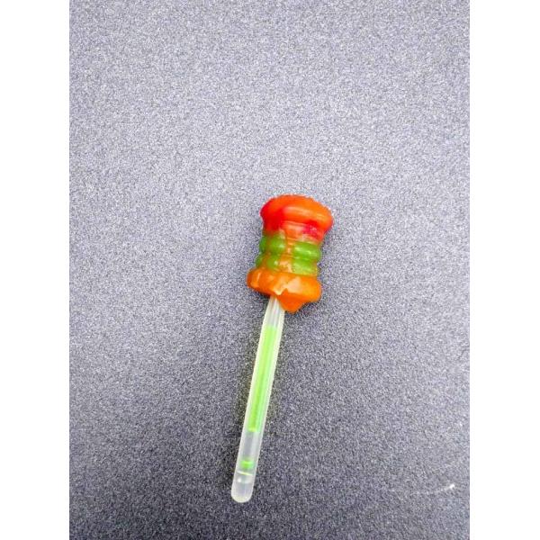 Quality Fruit Twister Lollipop Funny Shape Healthy Hard Candy Sweet And Delicious for sale