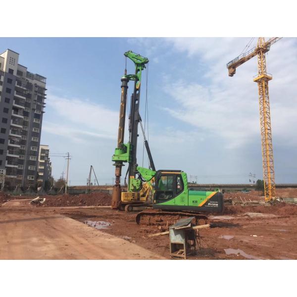 Quality Small Overall Transportation Hydraulic 1200 mm Piling Rig Machine auger drill Max. torque 60 kN.m rest assured for sale