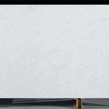 Quality Calacatta White Quartz Countertops Slab Quartz Stone Slab 3200*1600mm For for sale