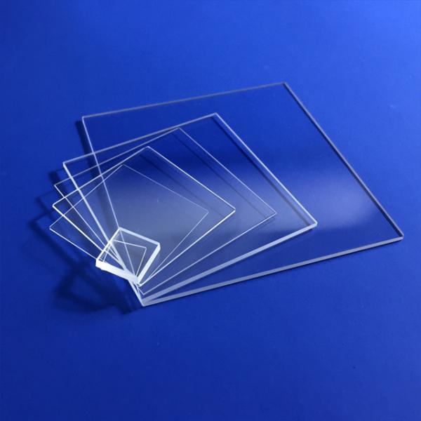 Quality Optical UV Quartz Glass Discs Clear Colour 0.1-30mm Thickness for sale