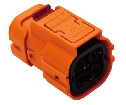 Quality IP67 High Voltage EMI Shielded EV Charging Connectors With Plastic Shell IP67B for sale