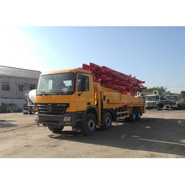 Quality 320kw Compact 46m Cement Boom Truck Actors 4141 For Concrete Transmission for sale