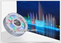 China DMX 512 9W Underwater LED Fountain Lights Pool Fountain Light for Docks / Ponds factory