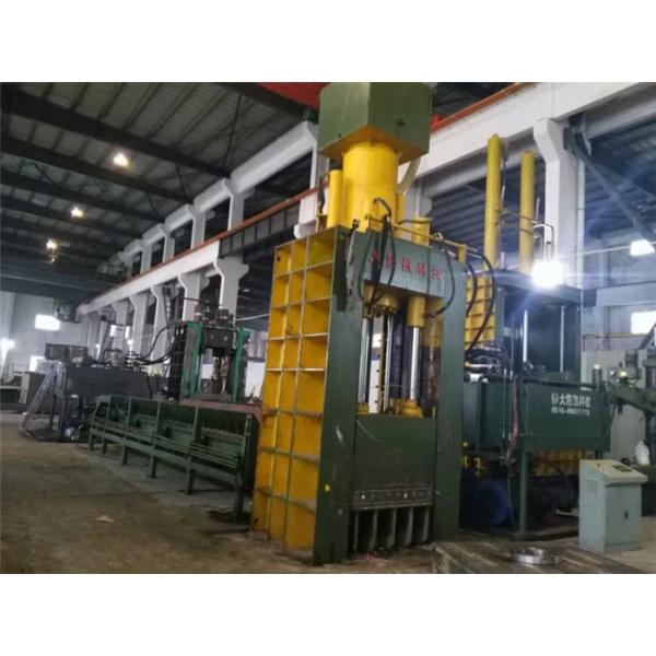 Quality PLC Control Hydraulic Metal Shear Cutter Machine With Operation Room for sale