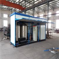 China Two Soap Tanks Emulsion Mixer Machine , Conduction Oil Heating Asphalt Batch Mix Plant factory