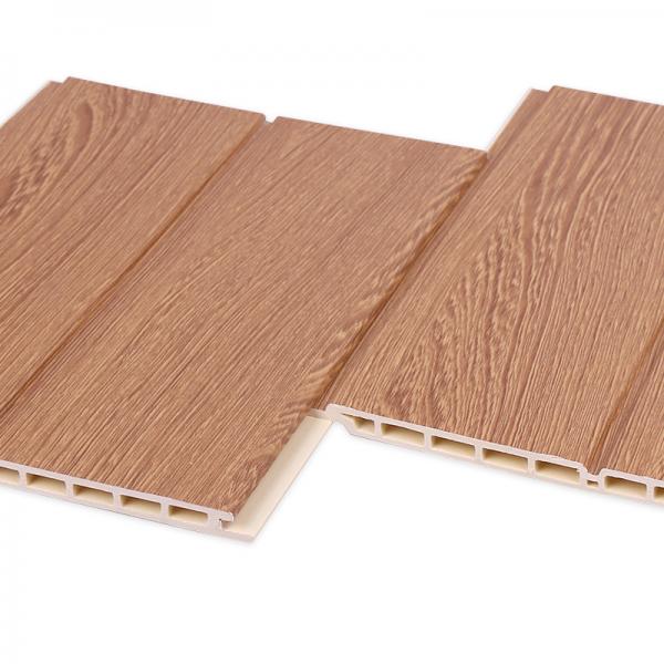 Quality Antimicrobial Wood Plastic Composite WPC Fluted Wall Panel UV Resistance for sale