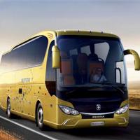 China 120km/H Hajj 12m Luxury VIP Coach Bus 51 Seats Fast 6DS150T for sale