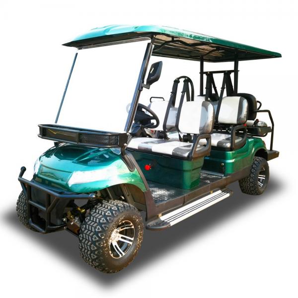 Quality 40 Mph EV Zone Golf Cart Vehicle 2-4 Passengers Power Steering for sale
