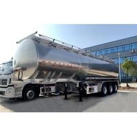 Quality 3 Axle 4200Liters Aluminum Alloy Tank Semi Trailer for Oil/Fuel/Diesel/Gasoline for sale