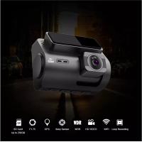 China RGB AHD Dual Lens GPS Wifi Dash Cam With Speed And GPS Motion Detection factory