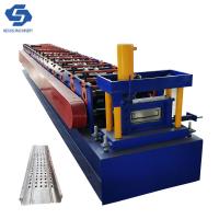 China                  Wall Board Scaffold Sheet Forming Machine Foot Pedal Plate Roll Formed Machinery              factory