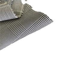 China Polyester Fiber Woven Yarn Dyed Checks Fabric For Dresses Suits Pants Jackets factory