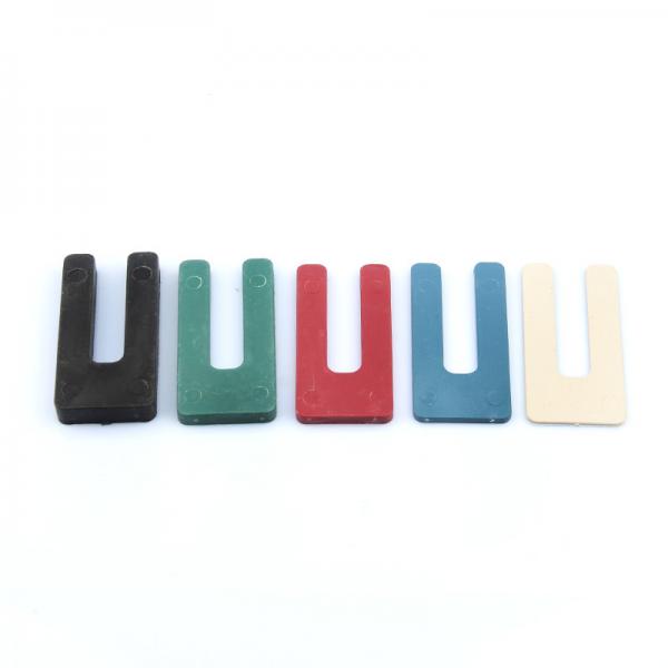 Quality Door Plastic Packers Multicolor Customized PE Packers 6.4mm X 75mm for sale