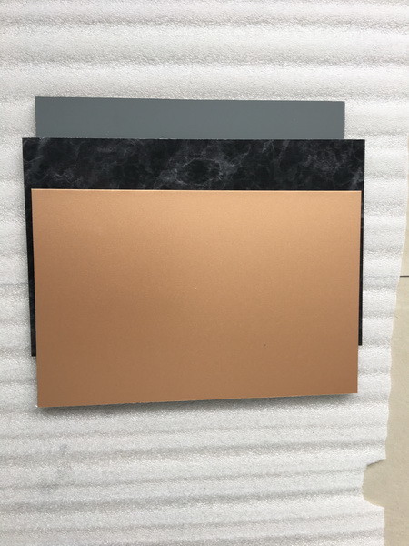 Quality Smooth Surface PVDF Aluminum Composite Panel 5500mm Length With 0.40mm Alu Thickness for sale