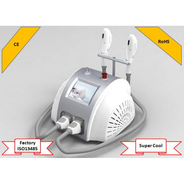 Quality IPL Hair Removal Machine with Double Handles , Intense Pulsed Light Hair Remover for sale