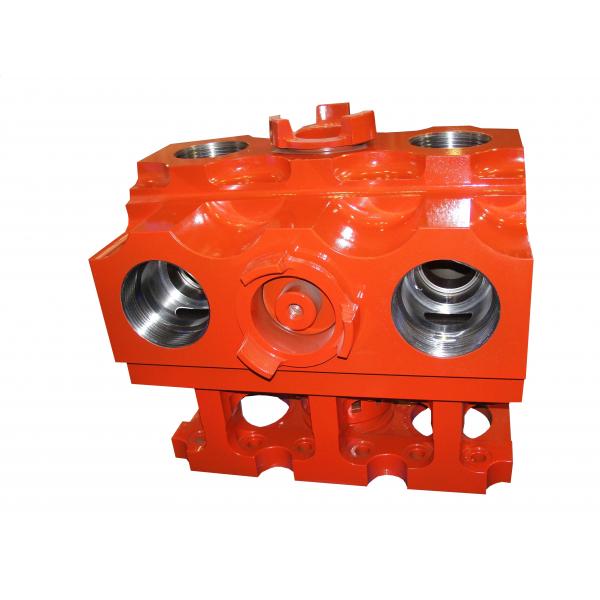 Quality AISI4140 Mud Pump Parts Three Cylinder Plunger Pump Head 42CrMo for sale