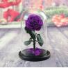 China Wholesale New Design Preserved flower  Eternal Rose in Glass Home Decoration factory
