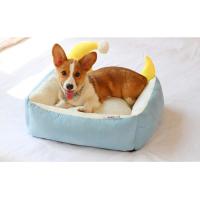 China Eco - Friendly Comfort Pet Beds , Cute Pet Beds Fashionable 3 Colors Available factory