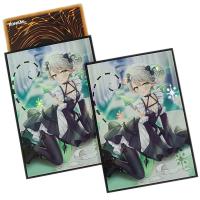 China Custom Printed Cartoon Card Sleeve Holographic Art Anime YUGIOH Japanese Trading Card Sleeves factory