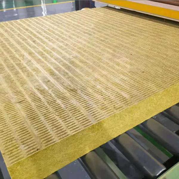 Quality HaiKe Mineral Fiber Wool Building Thermal Insulation Materials Soundproof Construction Rock Wool Panels for sale