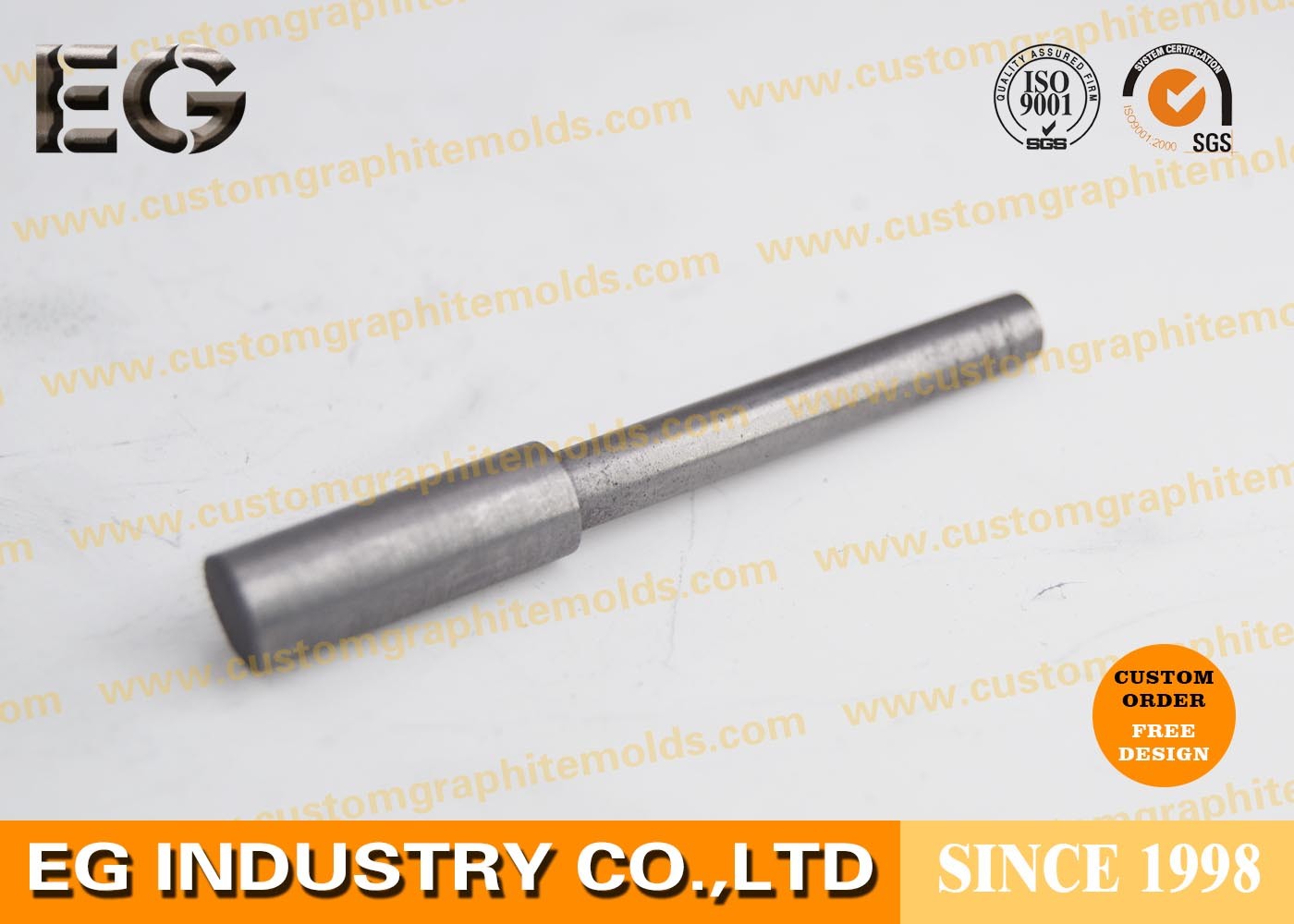 China Oxidation Resistance Solid 99.9% high purity Graphite Rod Stirring Machined With High - Caliber factory
