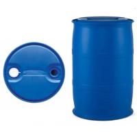 Quality Chemical Blue Plastic 55 Gallon Drum Barrel 200L Recyclable With Drainage Hole for sale
