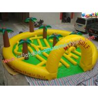 China Kids Inflatable Sports Games , CE / EN14960 Mini Inflatable Golf Games for sale