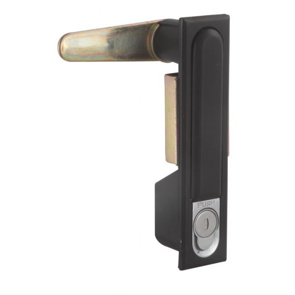 Quality Panel Electrical Cabinet Door Lock Zinc Alloy Black Latch ISO Certificate for sale