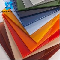 China 3mm-12mm Colored Tempered Glass Sheets Silkscreen Printed Glass factory