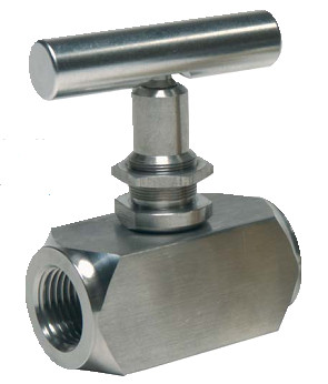 Quality Carbon Steel Needle Valve 1/2" MNPT X FNPT 60000 PSI For Water for sale