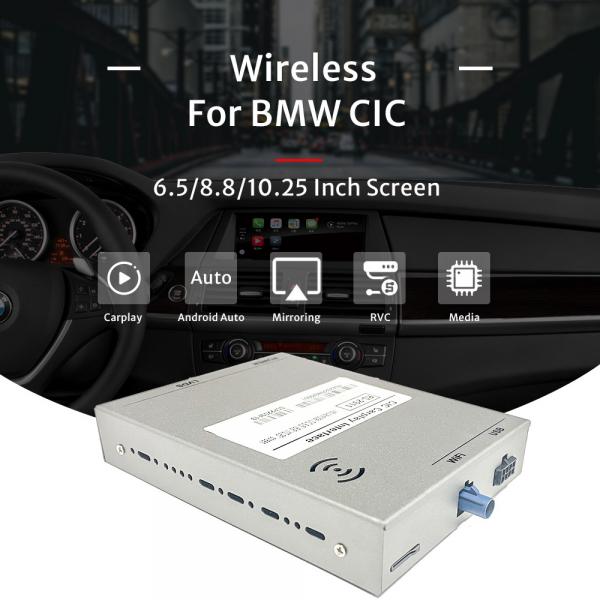 Quality BMW CIC System Wireless CarPlay Interface Retrofit Parking Assistant Android Auto for sale