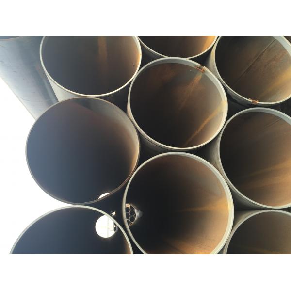Quality Welded ERW Steel Pipe Thickness 1.5mm - 40mm For Transport Oil / Petrol / Water for sale