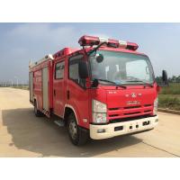 Quality Mini 190 HP ISUZU 4X2 4000L Fire Fighting Truck With Foam for sale