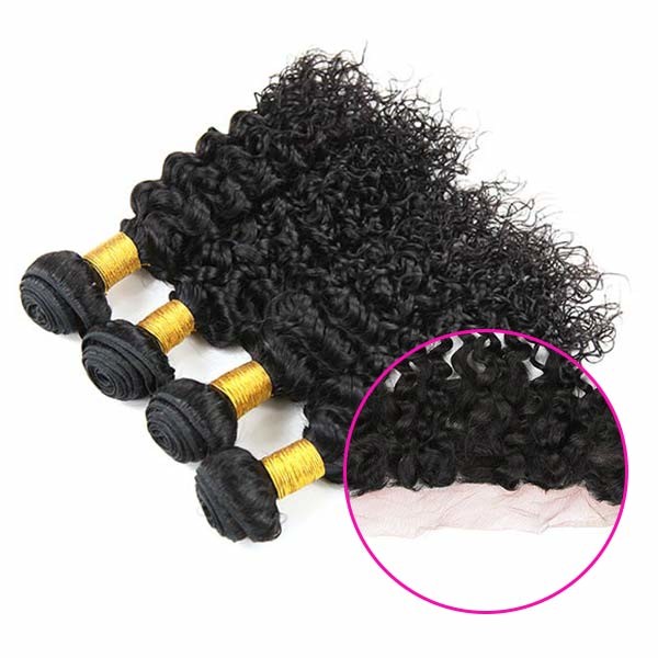 Quality 8A Virgin Malaysian Remy Deep Curly Human Hair Weave No Synthetic Hair for sale
