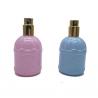 China High Grade Crystal Glass Perfume Bottles 30ml  Pink / Blue Travel Perfume Spray Bottle factory