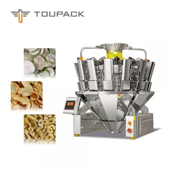 Quality MCU PLC Control SS304 2.5L Automatic Weight Packing Machine For Banana Chips for sale