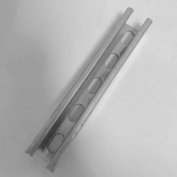 Quality 164mm×41mm SS303 HDG Strut Channel For PV Project Fire Fighting Equipment Steel Channel for sale