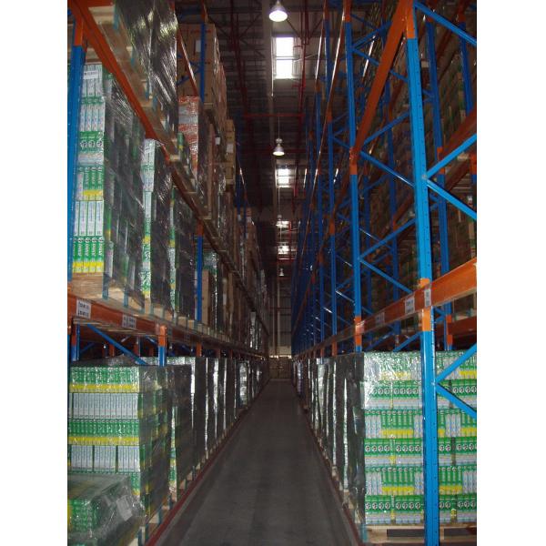 Quality Conventional Very Narrow Aisle Racking System High Density Warehouse Shelving for sale