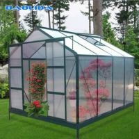 Quality Clear Polycarbonate Sheet Greenhouse Plastic Shed Agricultural Garden Greenhouse for sale