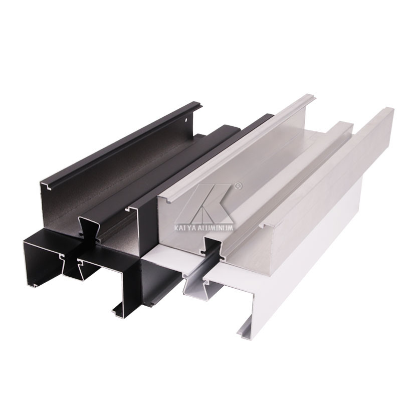 China Structural Aluminum Window Extrusion Profiles Powder Coating for sale