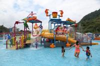 China Fiberglass Kids' Water Playground inside water parks with water pump / Customized Water Slide factory