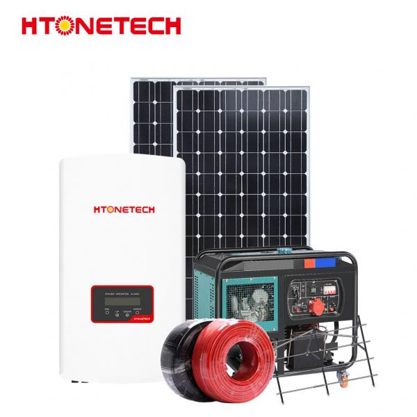 Quality MPPT Controller  Hybrid Solar Pv System Monocrystalline 100W for sale