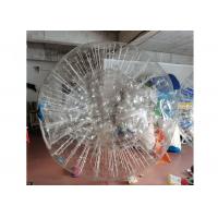 China 0.8mm PVC Clear Inflatable Human Hamster Bubble Ball factory