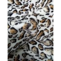 China 680GSM Leopard Print Polyester Fabric For Unique Fashion 100% Polyester Fabric factory