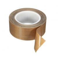 Buy cheap 3mils/5mils PTFE Coated Fiberglass PTFE Film Tape with Silicone Adhesive for from wholesalers